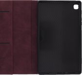 CaseMe tablethoes geschikt voor Samsung Galaxy Tab A7 Lite - Book Case - Rood