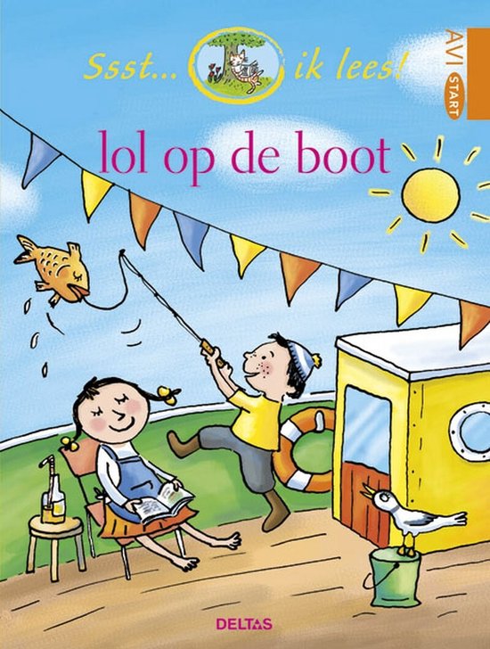 Ssst... ik lees!  -   Lol op de boot