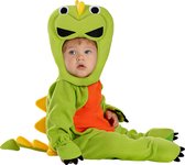 FUNIDELIA Dinosauruskostuum Voor voor baby - Maat: 50 - 68 cm - Groen