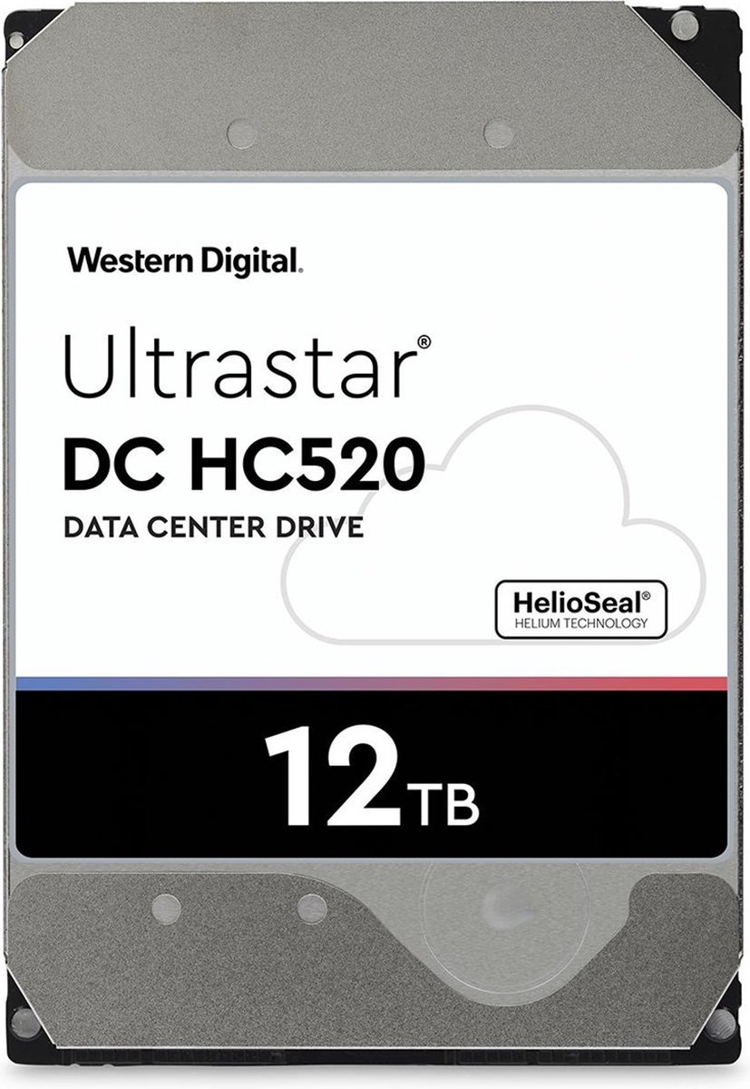WD Ultrastar DC HC520, 12 TB harde schijf