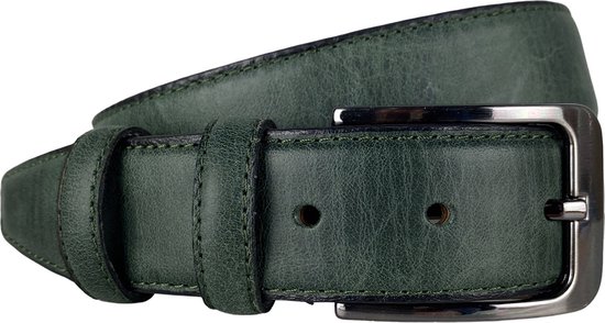 Riem • Vert pétrole • Riem • Riem Cuir Petrol • 3,5 cm de large • 110 cm (tour de taille jusqu'à 90 cm) • Arrigo