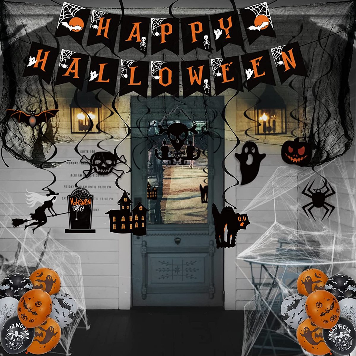Halloween Decoratie Feestdecoratieset Slinger Hangende Halloween halloween-decoratie-feestdecoratieset-slinger-hangende-halloween