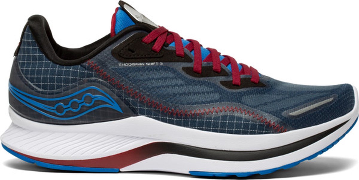 Saucony Endorphin Shift 2 Heren Sportschoenen Hardlopen Trail Blauw