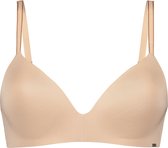 Hunkemöller Mona voorgevormde bh zonder beugel Dames beige - Maat E70