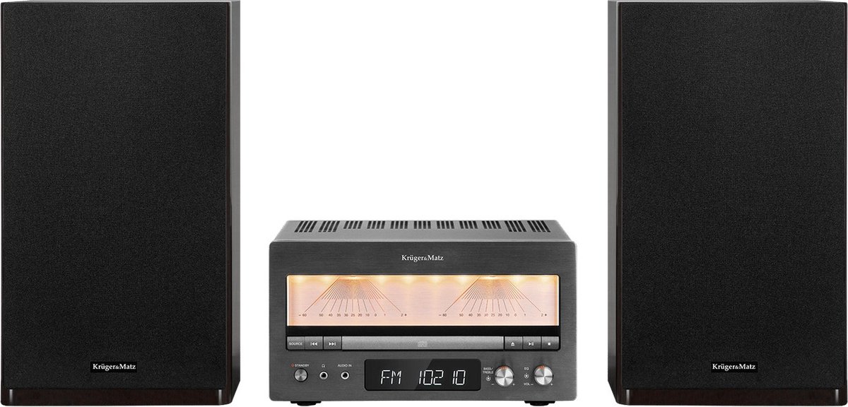Krüger&Matz KM1995 - HiFi systeem DAB+ - CD - USB - Bluetooth