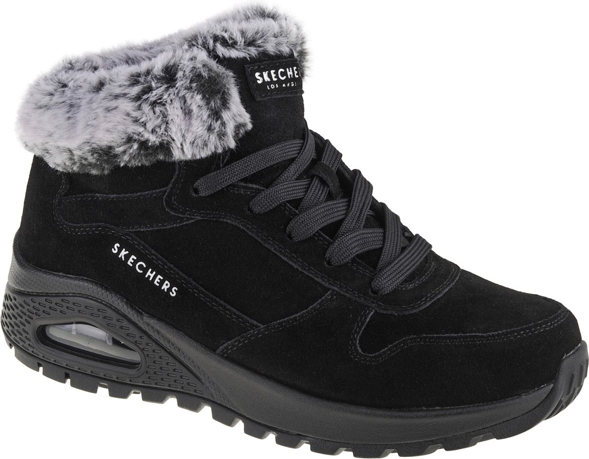 Skechers Uno Rugged Wintriness 167433-BLK, Vrouwen, Zwart, Laarzen, maat: 37,5