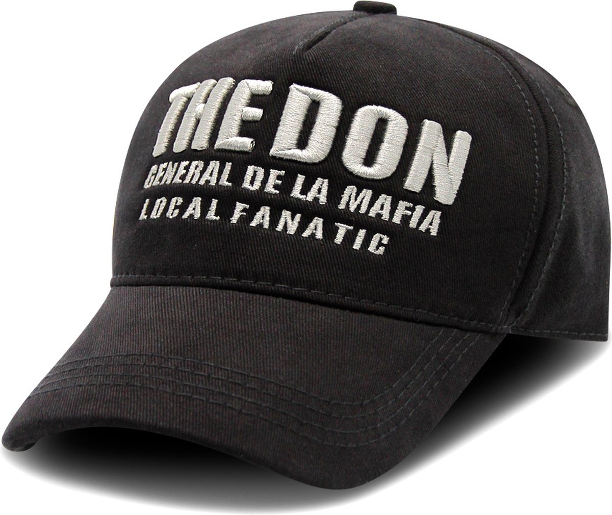 Baseball Cap Heren - The Don - Zwart