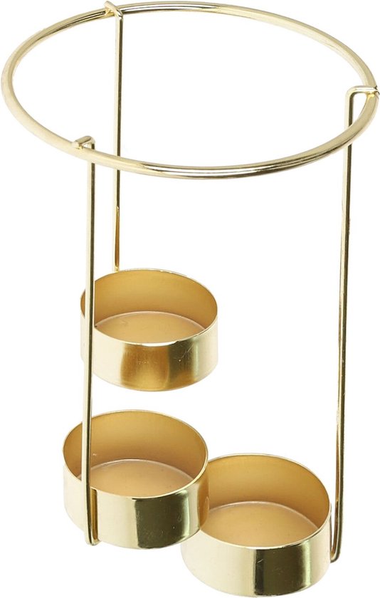 YushengTai Kandelaars, glas, set van 10 stuks, staafkaarsenhouders