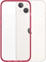 PanzerGlass ClearCaseColor geschikt voor de Apple iPhone 13 Strawberry