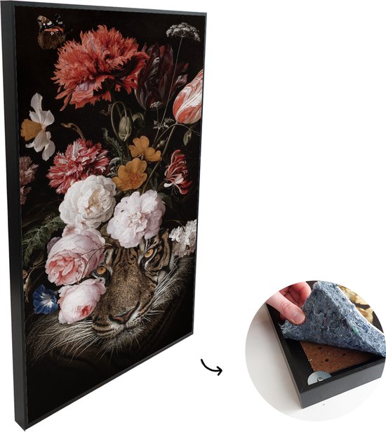 murando Akoestisch Schilderij Bloemen 120x80 cm foto met akoestisch schuim Wandafbeelding Afdrukken op Vlies Canvas Wandfoto Kunstdruk Paneel Geluidsisolatie Geluidsabsorptie b B 0226 b a
