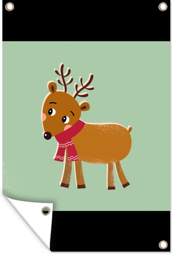 Kersttrui Heren Grappige Kersttrui Voor Heren - Kerstman & Rendier Print - Gezellig Sweatshirt Voor De Feestdagen Kerst Trui Ugly Christmas Sweater