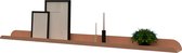 Fotolijstplank metaal - 120cm - Kleur Roze / wandplank - fotoplank - plank zwevend