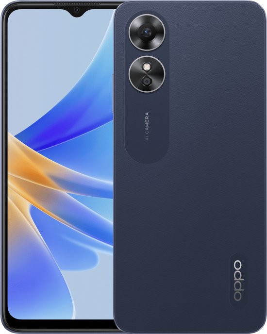 OPPO A17 - 64 GB - Midnight Black | bol.com