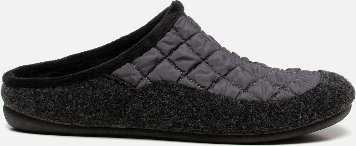 Basicz Comfort pantoffels grijs Textiel - Heren - Maat 42