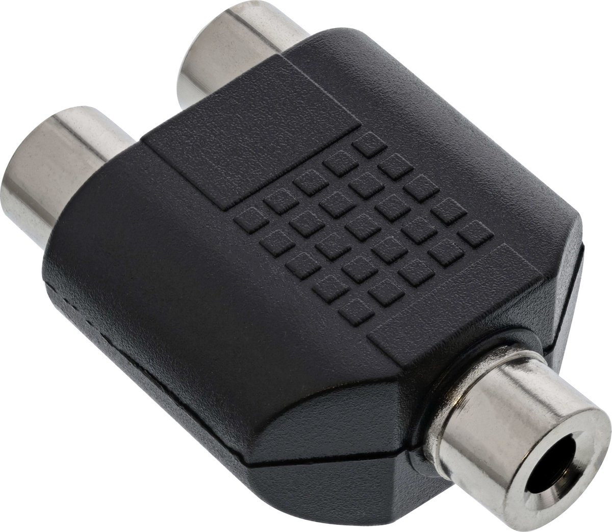 3,5mm Jack mono (v) - Tulp stereo (v) adapter
