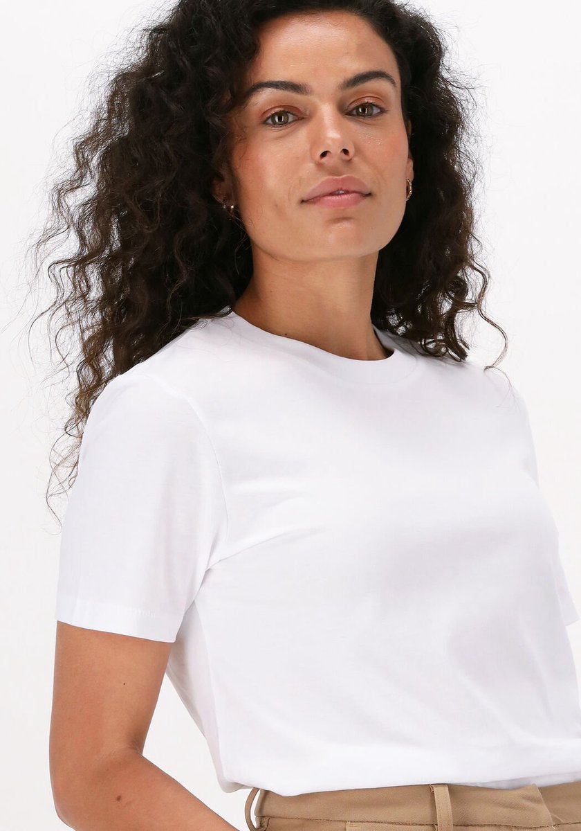 SELECTED FEMME Sfmy Perfect SS Tee-Box Cut Color T-Shirt, Blu (Allure), 42 (Taglia Produttore: X-Large) Donna