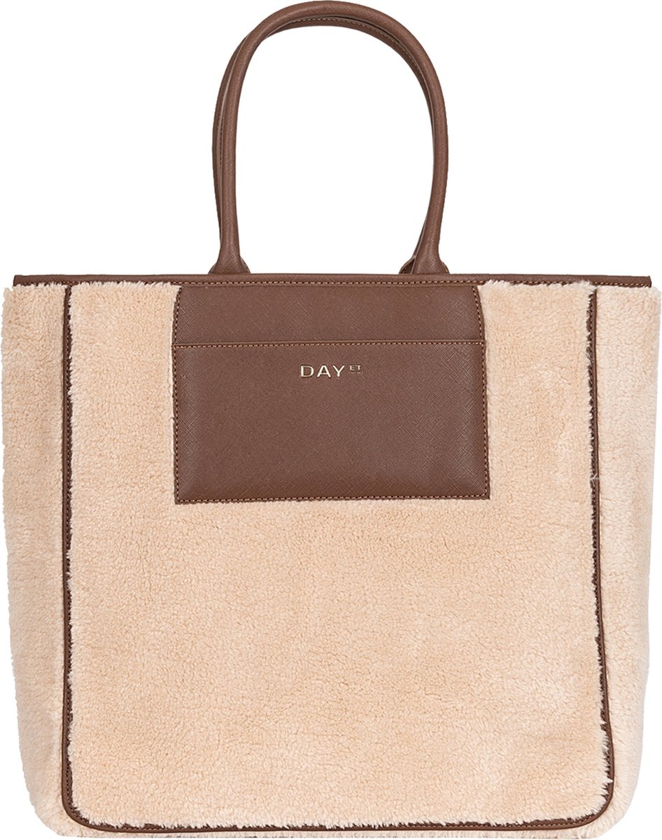 Day Et Dames Shoppers Teddy Tote - Camel