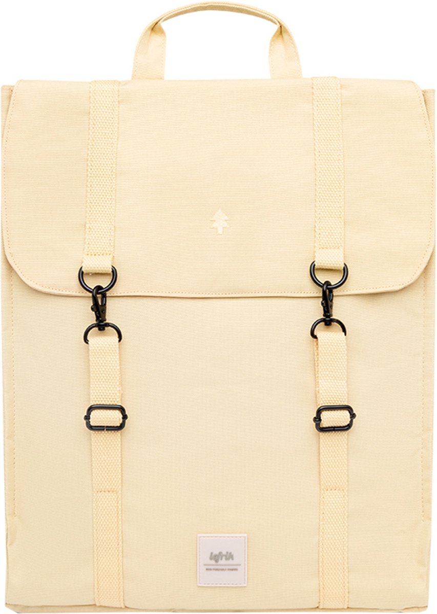 Lefrik Handy Laptop Rugzak - Eco Friendly - Recycled Materiaal - 15 inch - Butter