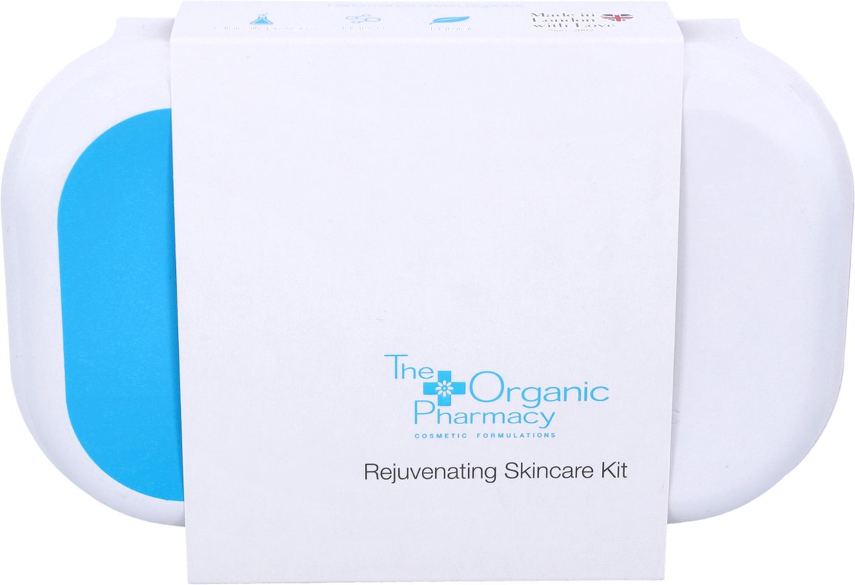 The Organic Pharmacy - Rejuvenating Skincare Kit - 3 x 10 ml + 2 x 5 ml + 1 st