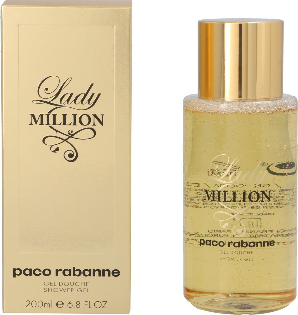 Paco Rabanne 1 Million Gel douche Femmes Corps 200 ml | bol.com