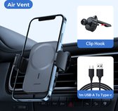 Chargeur sans fil magnétique Air Vent / Airvent Car Holder 15 W - Zwart - Convient aux modèles iPhone 12, 13 et 14