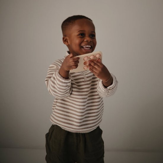 Mushie Pop It Telefoon Sensorische Siliconen Speelgoed