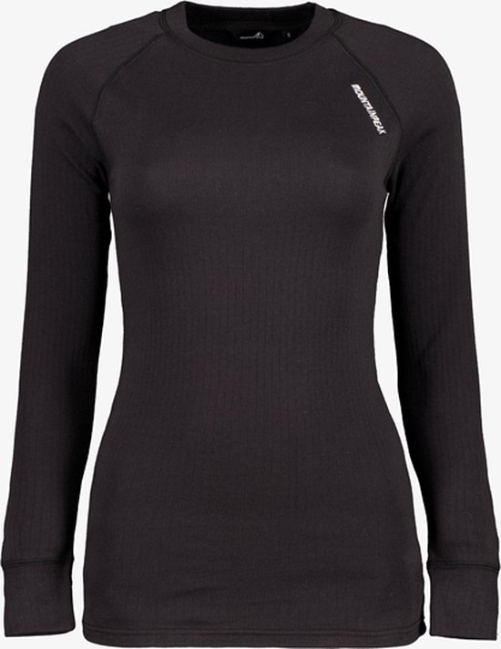 Mountain Peak dames thermoshirt - Zwart - Maat S