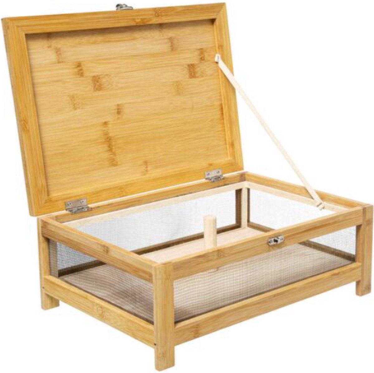 Kaas Box Bamboe - Kast & Dienblad Bamboe 39cm Naturel Beige