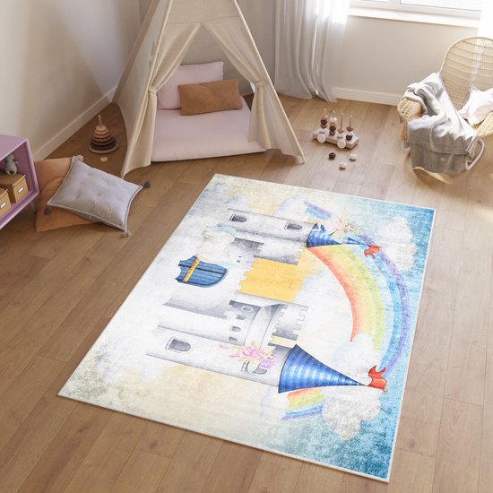 Kindertapijten, Ontwerp van de ruimte, Vloerkleed marine