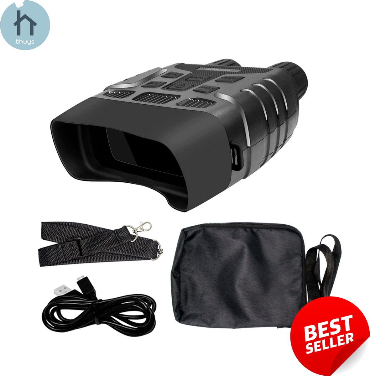 Nachtzicht verrekijker, NK007 Nieuwe upgrade laser infrarood HD