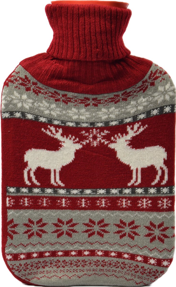 Goedkoopste Luxe Warmwaterkruik| 2 liter | Kruik met luxe hoes | Gekleurd hoes | water kruik voor winter| Heetwaterkruik |Hot water bottle