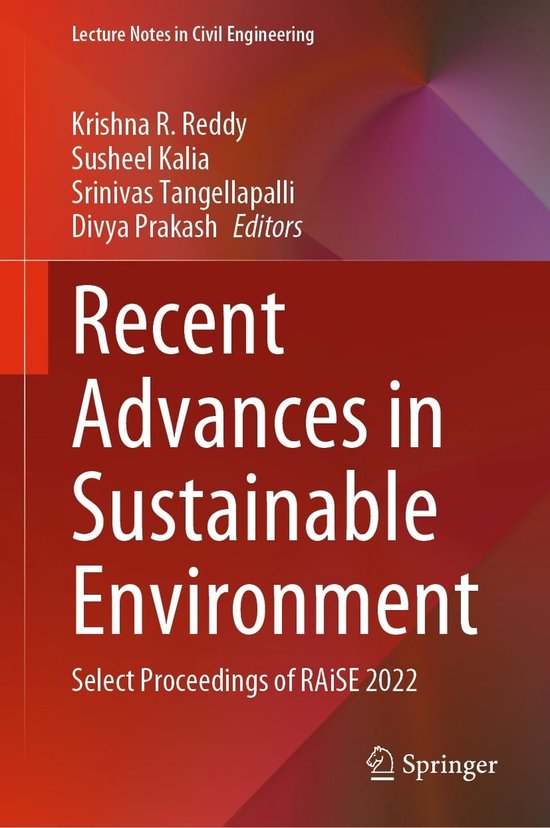 Lecture Notes in Civil Engineering 285 - Recent Advances in Sustainable ...