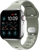 Nomad Sport Band Slim - Bracelet de montre en caoutchouc FKM - Convient pour Apple Watch 41/40/38mm - Sage