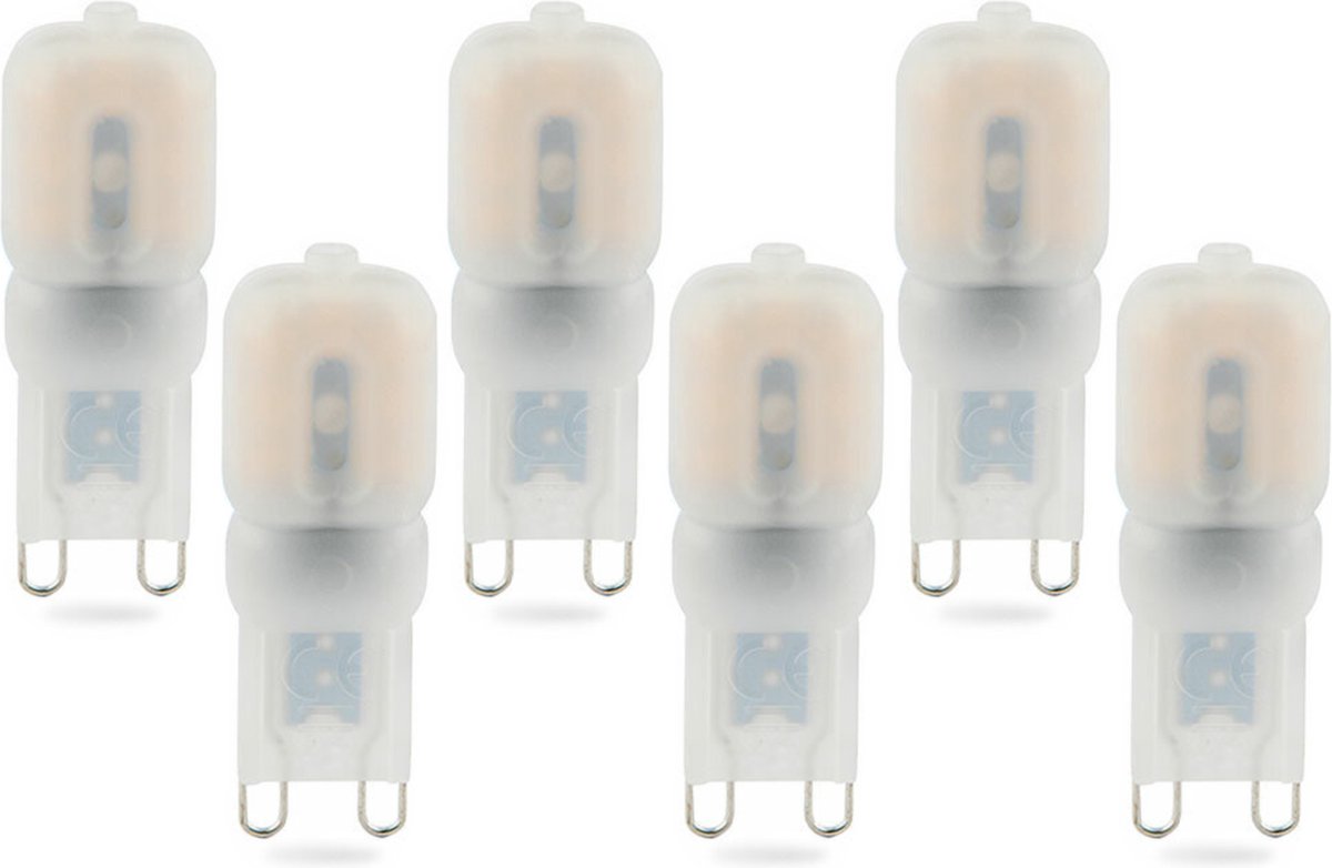Groenovatie LED Lamp - G9 Fitting - 2W - SMD - 6-Pack