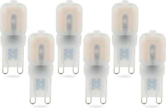 Groenovatie LED Lamp - G9 Fitting - 2W - SMD - 6-Pack