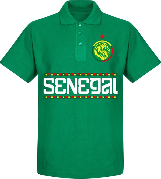 Senegal Star Team Polo - Groen - XL