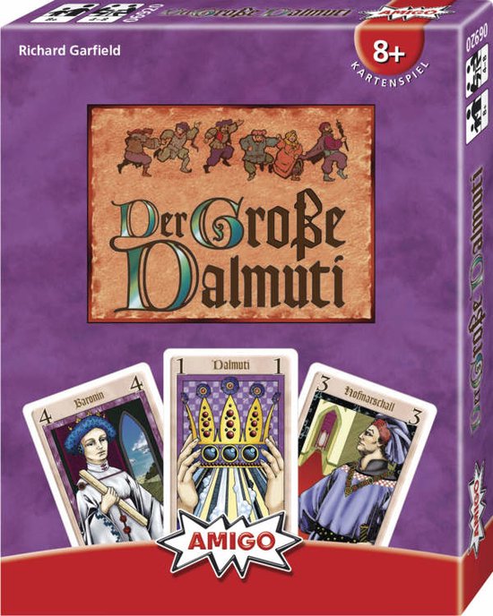 Thumbnail van een extra afbeelding van het spel Amigo Der Große Dalmuti 15 min Kaartspel Strategie