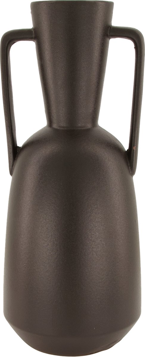 Dijk Natural Collections - Vase ceramic 15x35cm - Zwart