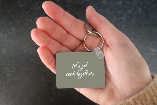 Porte-clés - Proverbes - Let's ensemble - Citations - Cuisine - Distribution de cadeaux - Plastique