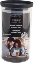 Svenska Living Voorraadpot/ weckpot - stapelbaar - Glas - 10 x 17,5 cm