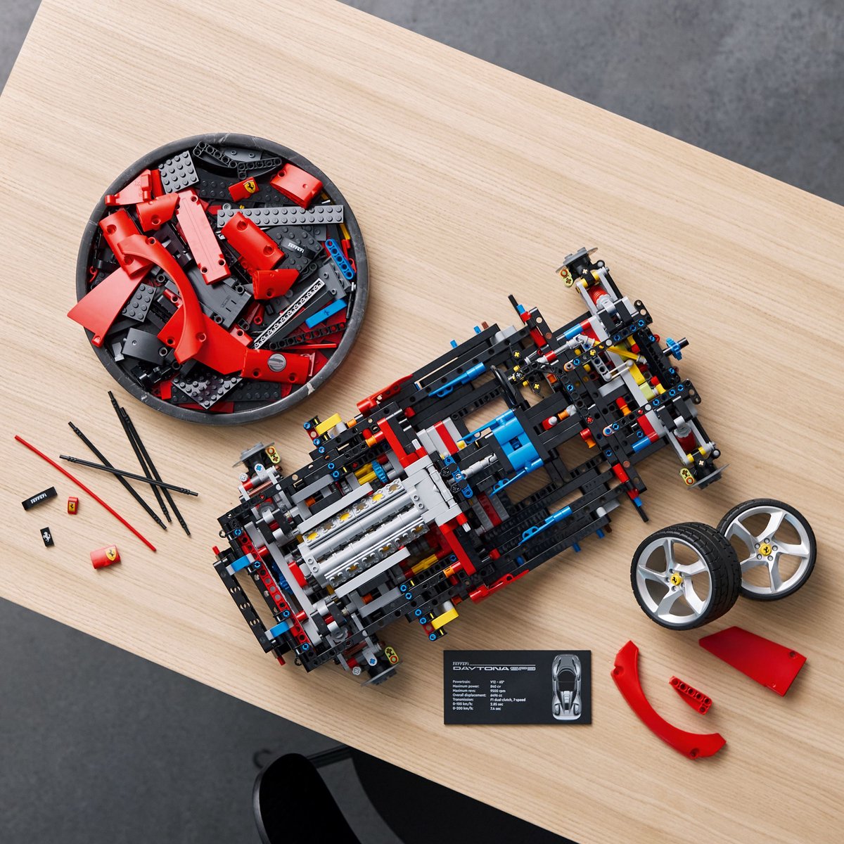 LEGO Technic Ferrari Daytona SP3 Raceauto Collectible voor Volwassenen - 42143 — afbeelding 25