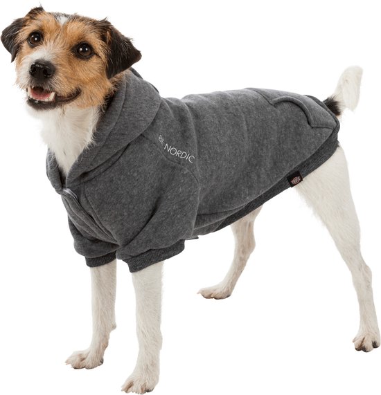 Trixie Be Nordic - Hondentrui - Hoodie Flensburg - Grijs - 62 cm van Trixie — afbeelding 4