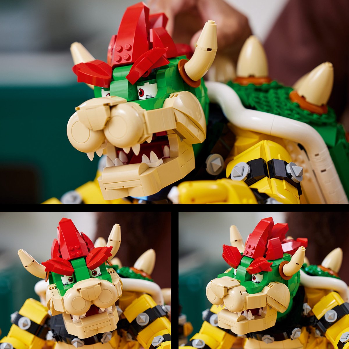 LEGO Super Mario De machtige Bowser, Bouwbaar 3D Model, Verzamelitem & Cadeau Idee - 71411 — afbeelding 15