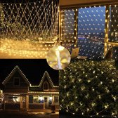 CB- Goods Christmas Tree Siècle des Lumières Net - Led Siècle des Lumières Net - LED Lights Outside and Inside - 200 LEDS - TikTok - Christmas - Éclairage de Noël - Christmas Tree - 3 x 2 mètres