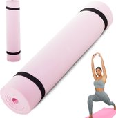 Bol.com Yogamat - Sportmat - Fitness mat - Roze - Yoga mat - Gemaakt van hoogwaardige materialen aanbieding