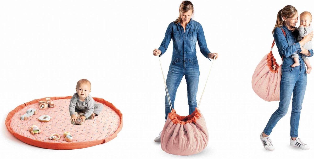 PLAY & GO Soft opberzak, speelmat Dieren