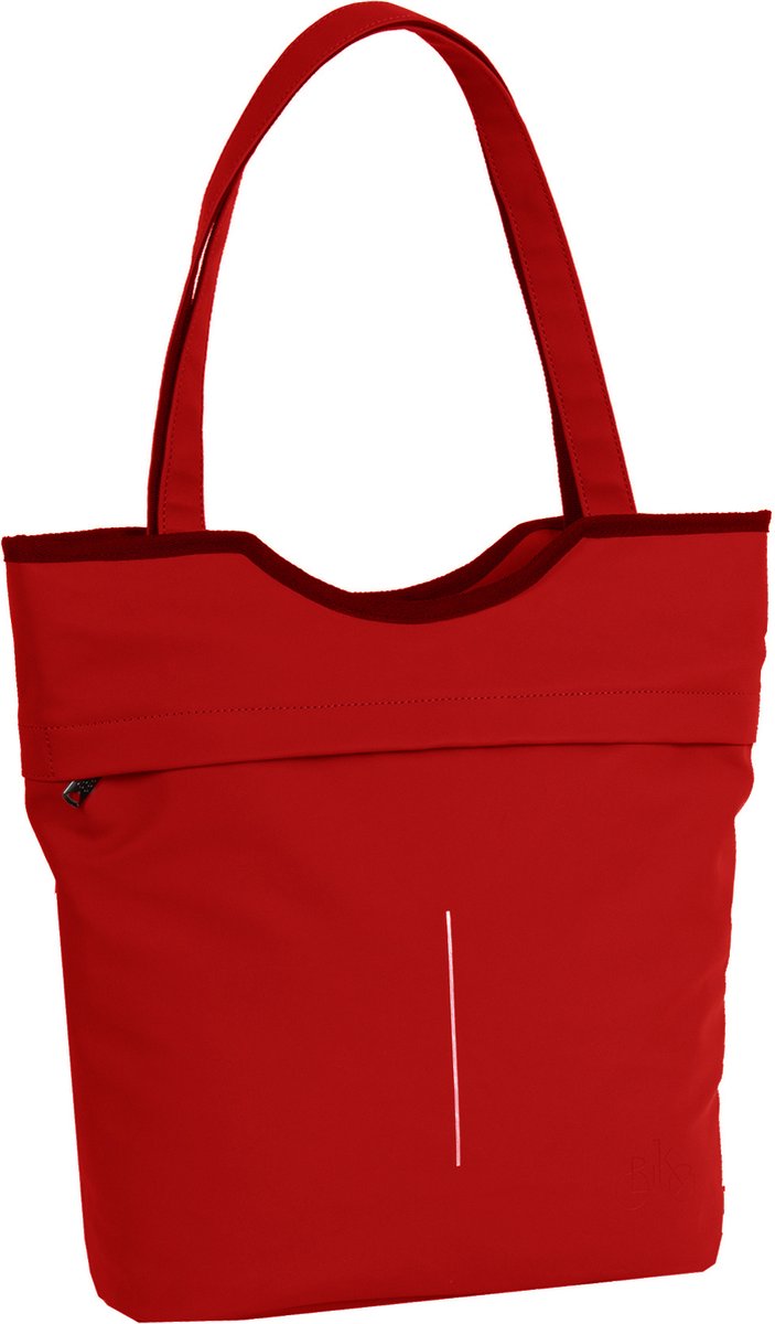 Splash Planner Shopper Fietstas Crossbag Rood