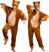 Grenouillère adulte Costume - ours en peluche - Costume - taille ML