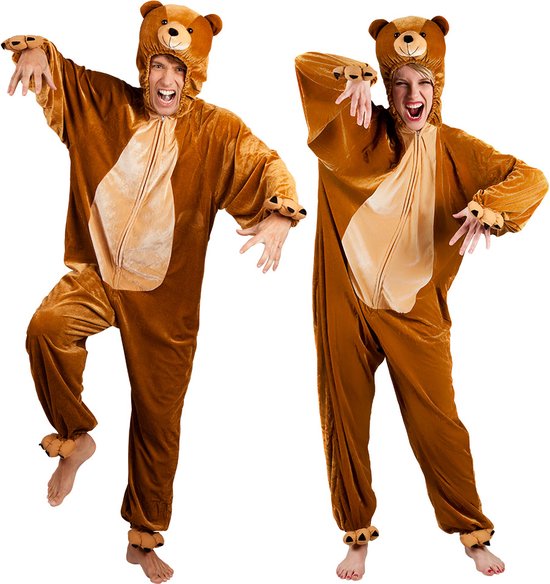 Grenouillère adulte Costume - ours en peluche - Costume - taille ML |  bol.com