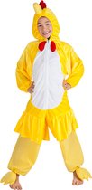 Costume de grenouillère enfant en peluche poulet - taille 140 - costumes de carnaval